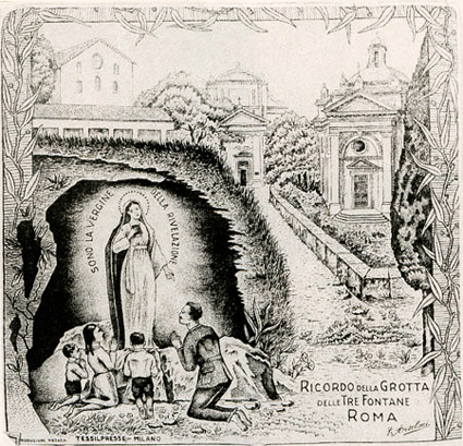 Santuario Della Vergine Della Rivelazione Roma 1956